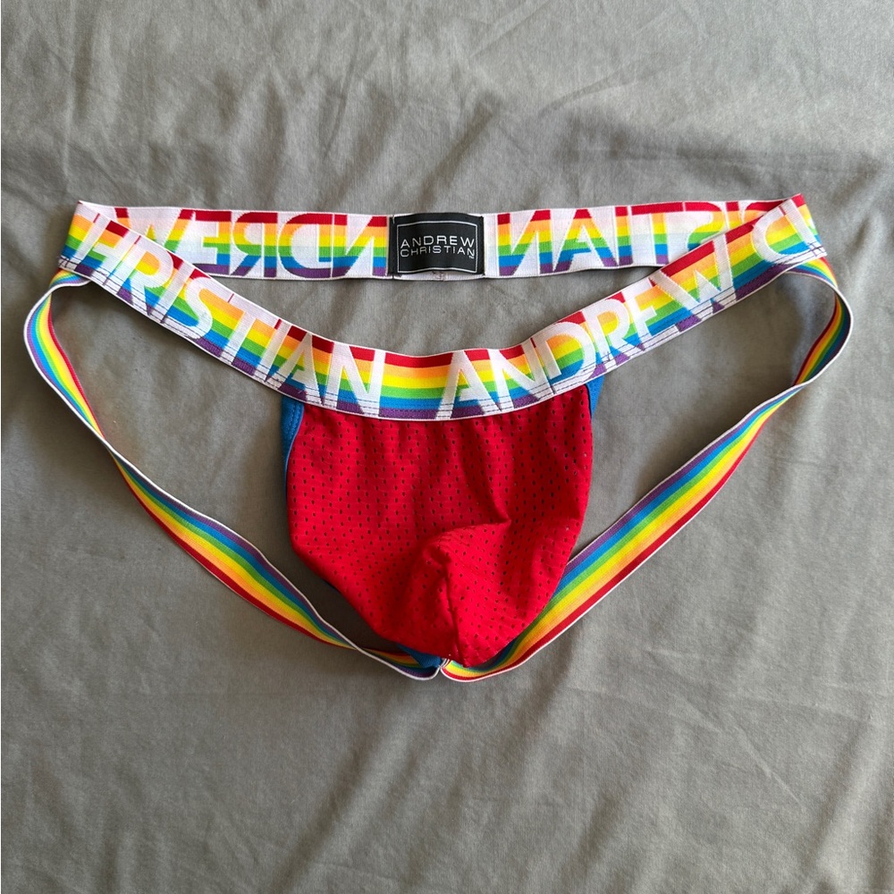 Andrew Christian Rainbow Jock Strap